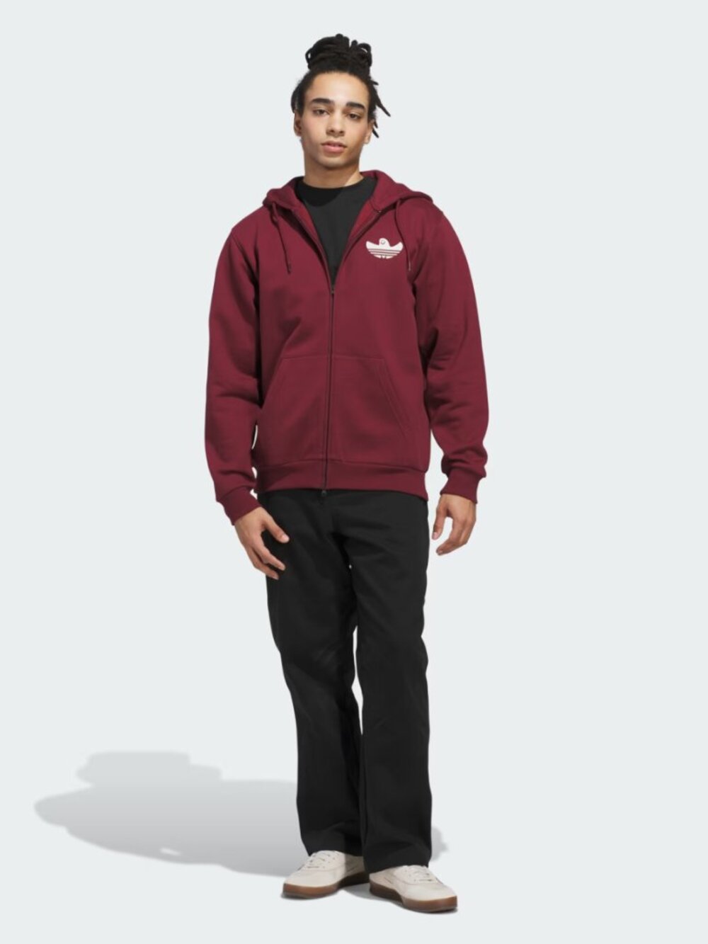 Adidas Originals - Skateboarding Shmangry Zip Up Graphic Hoodie - Medium